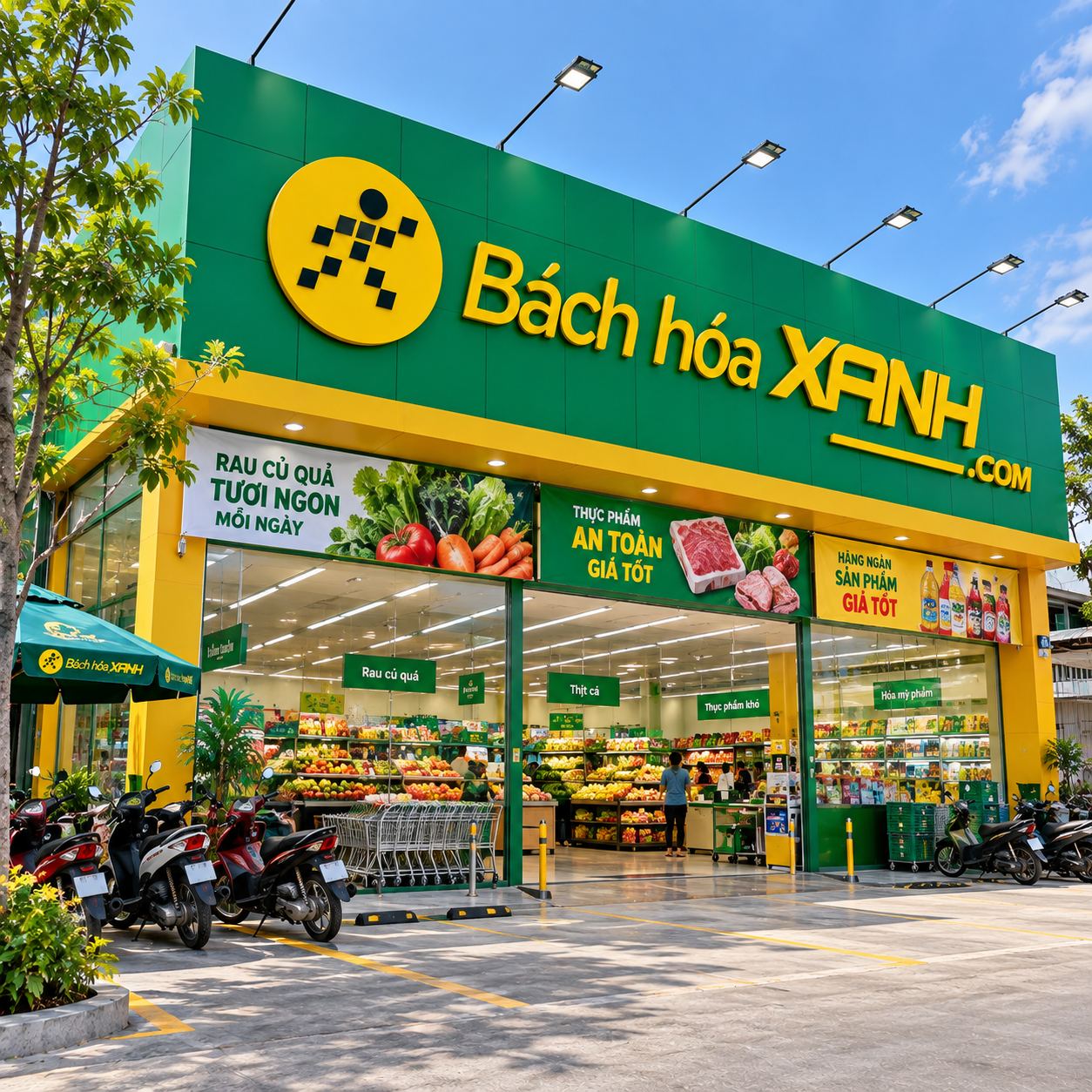 Thi công chuỗi cửa hàng bán lẻ